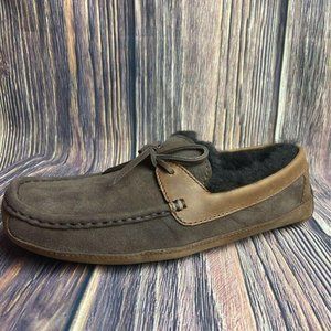 UGG Australia Mens Byron Boat Shoes Brown Lace Up